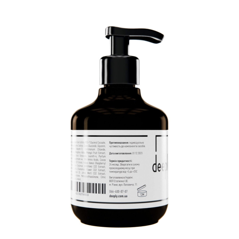 Deeply hydrating shampoo
